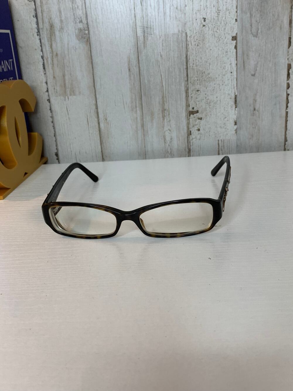 Prada Eyeglasses Prescription Frames Dark Tortoise Shell Rectangular  135mm
